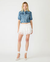 LETA SKIRT SNOW WHITE