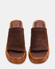 CELLAR BROWN SUEDE