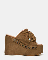 HIGHLAND CHESTNUT SUEDE