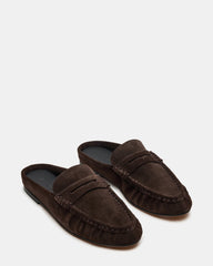 RAFE CHOCOLATE BROWN SUEDE