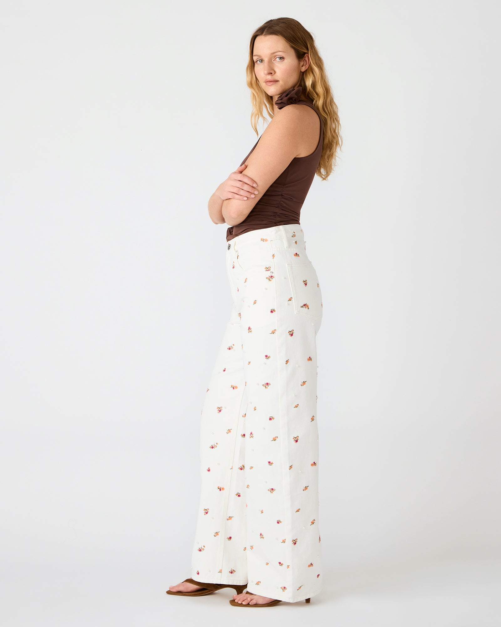 SYDNEE FLORAL JEAN ANTIQUE