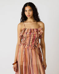 SHILLOH TOP STRIPE MULTI