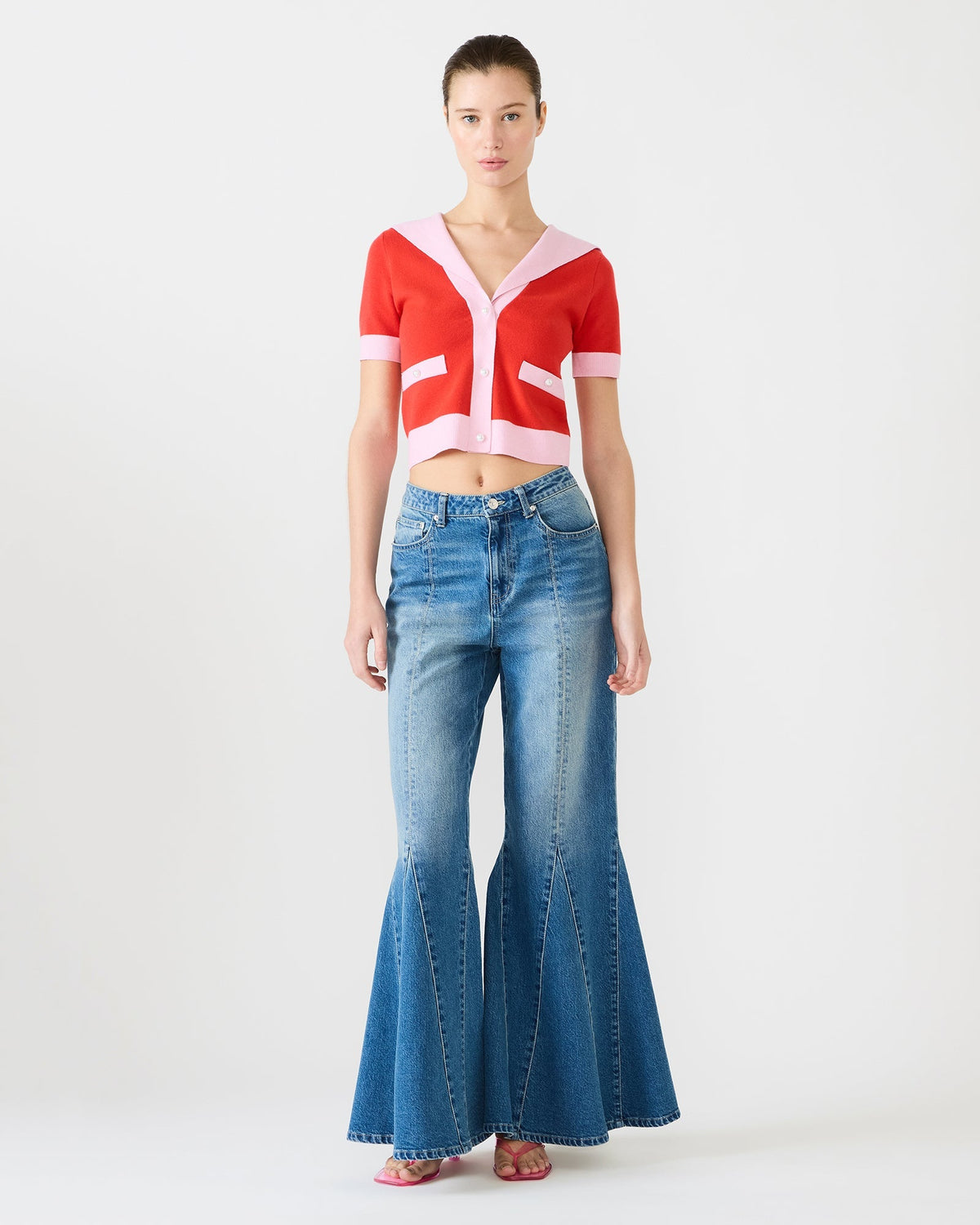 ADEN SWEATER SCOOTER RED