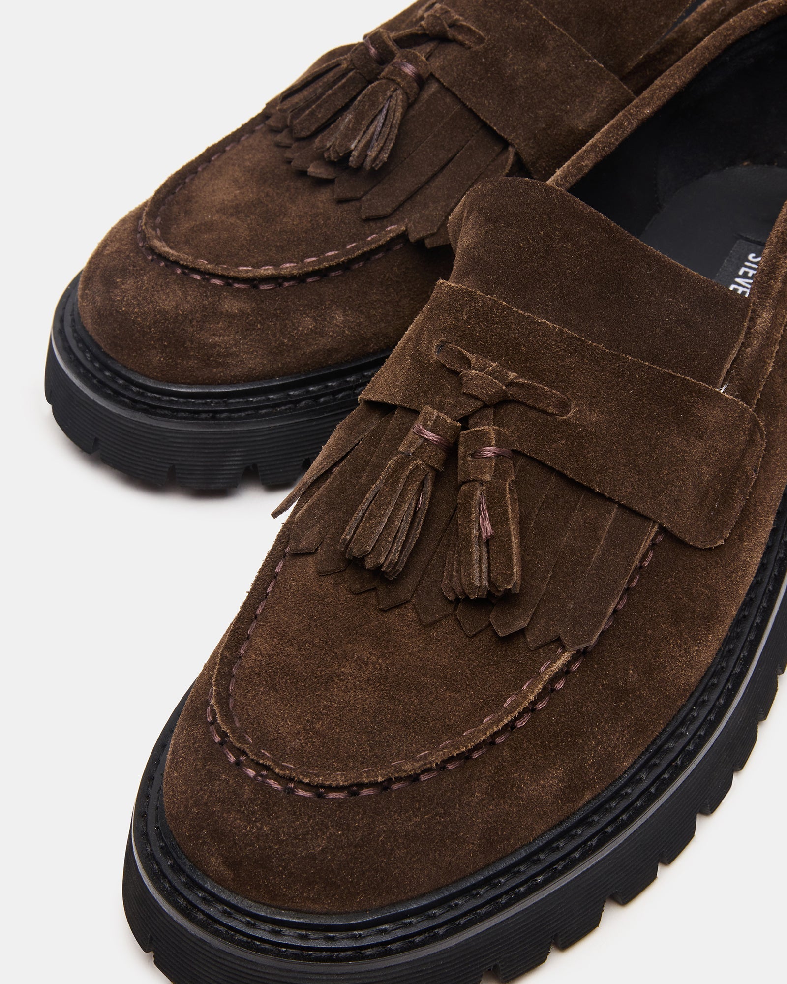 ZEV BROWN SUEDE