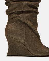 DISTORTION GOLD GLITTER